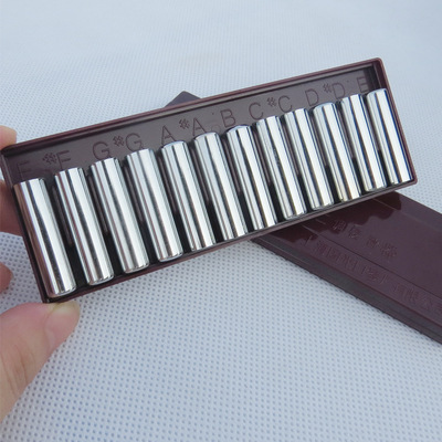 国光铜管定音哨 12管定音笛 12调铜管定音器 十二管校音器