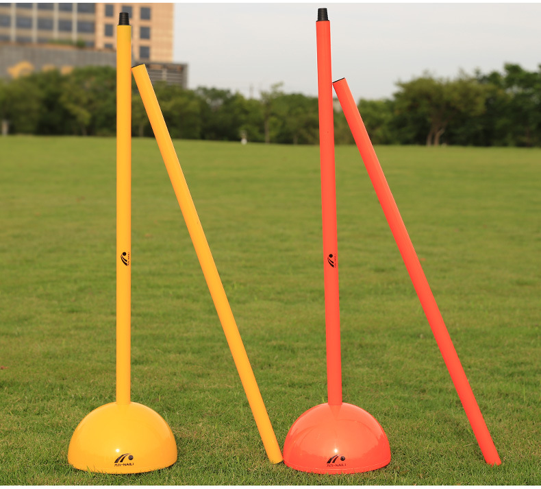 套装足球训练标志杆足球绕杆足球角旗校园足球装备障碍杆警示杆