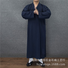 长丝面料衣服练功道服长袍长褂