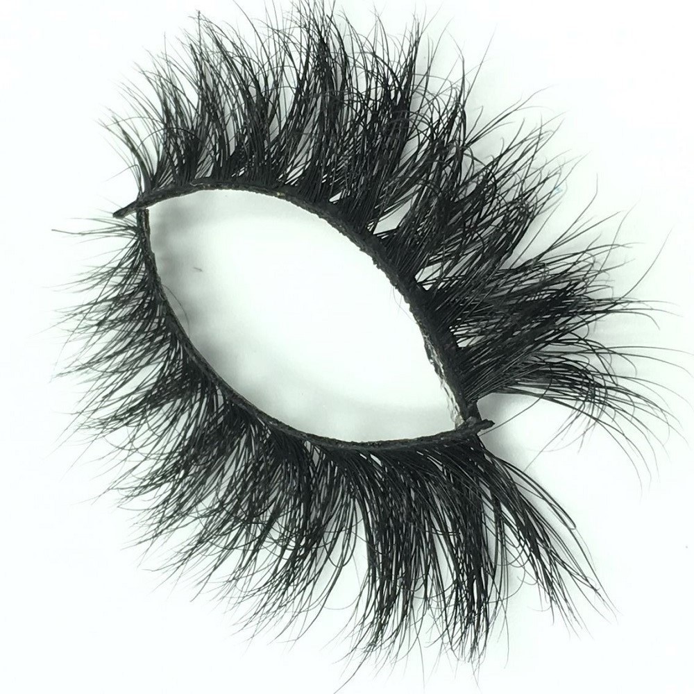 新品3d水貂毛眼睫毛 领款浓密柔软睫毛 自然卷翘畅销假睫毛 d6