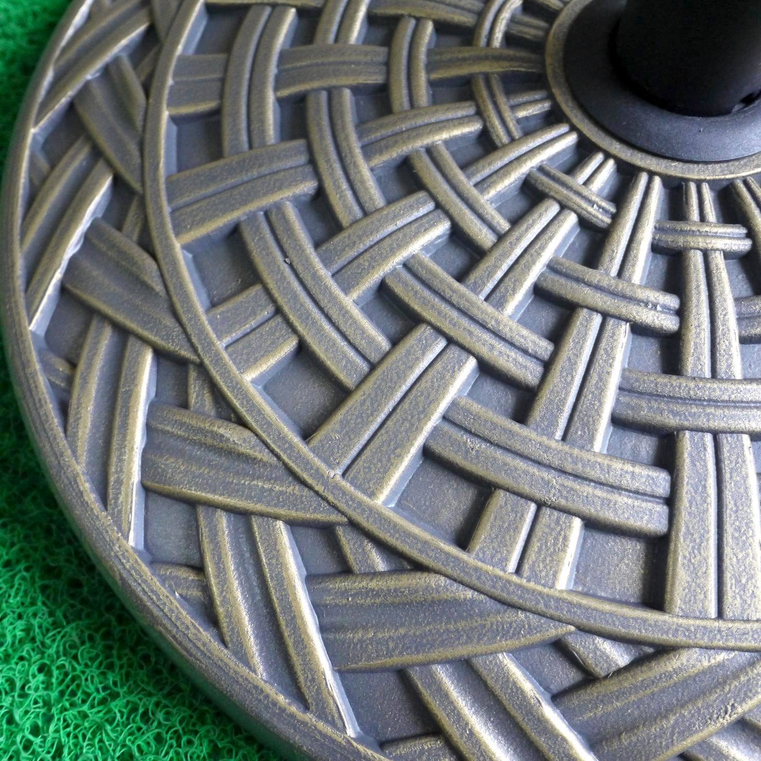 水泥太阳伞底座 遮阳伞伞座 中柱伞沙滩伞混疑土树脂伞座