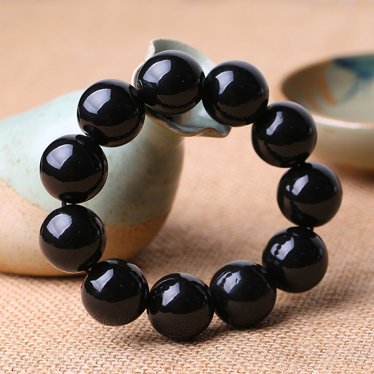 天然黑珊瑚 海铁树 铁木 1.6-2.2手串 佛珠 批发