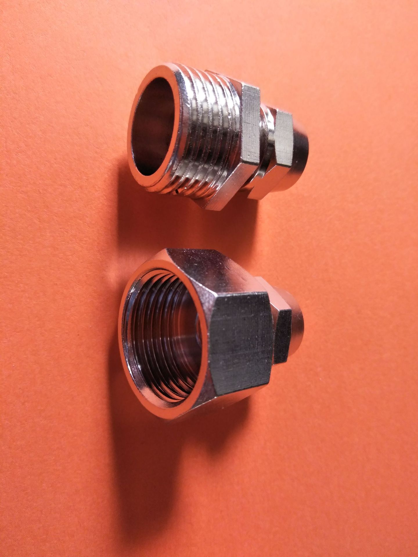 5分铜接铜接头净水器配件内丝快拧插8直通接头