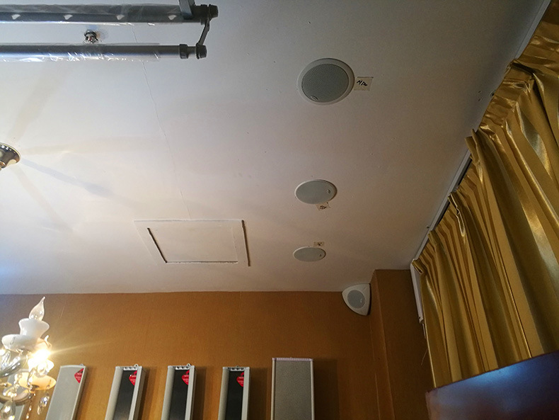 公共广播天花吸顶喇叭明装吸顶壁挂音箱系列小钢炮插卡音箱批发