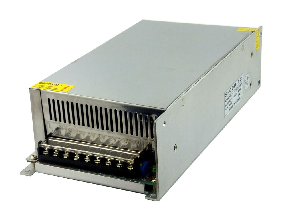 厂家直销12v40a 500w开关电源12v500w工业监控设备电源带110v开关