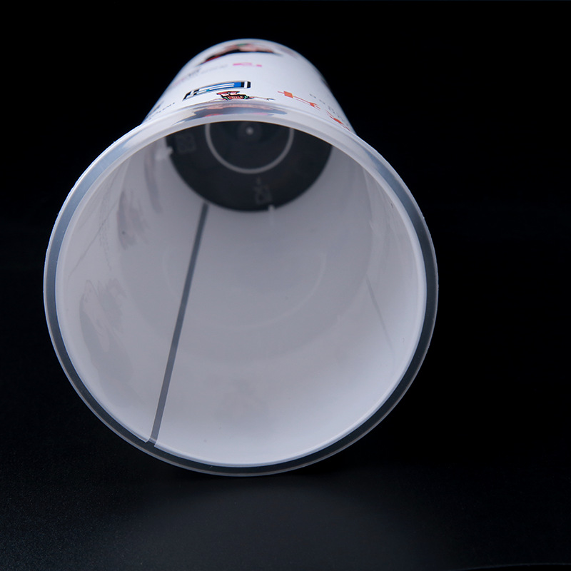 膜内贴 定制包装塑料膜内贴塑料一次性奶茶杯批发pp注塑杯