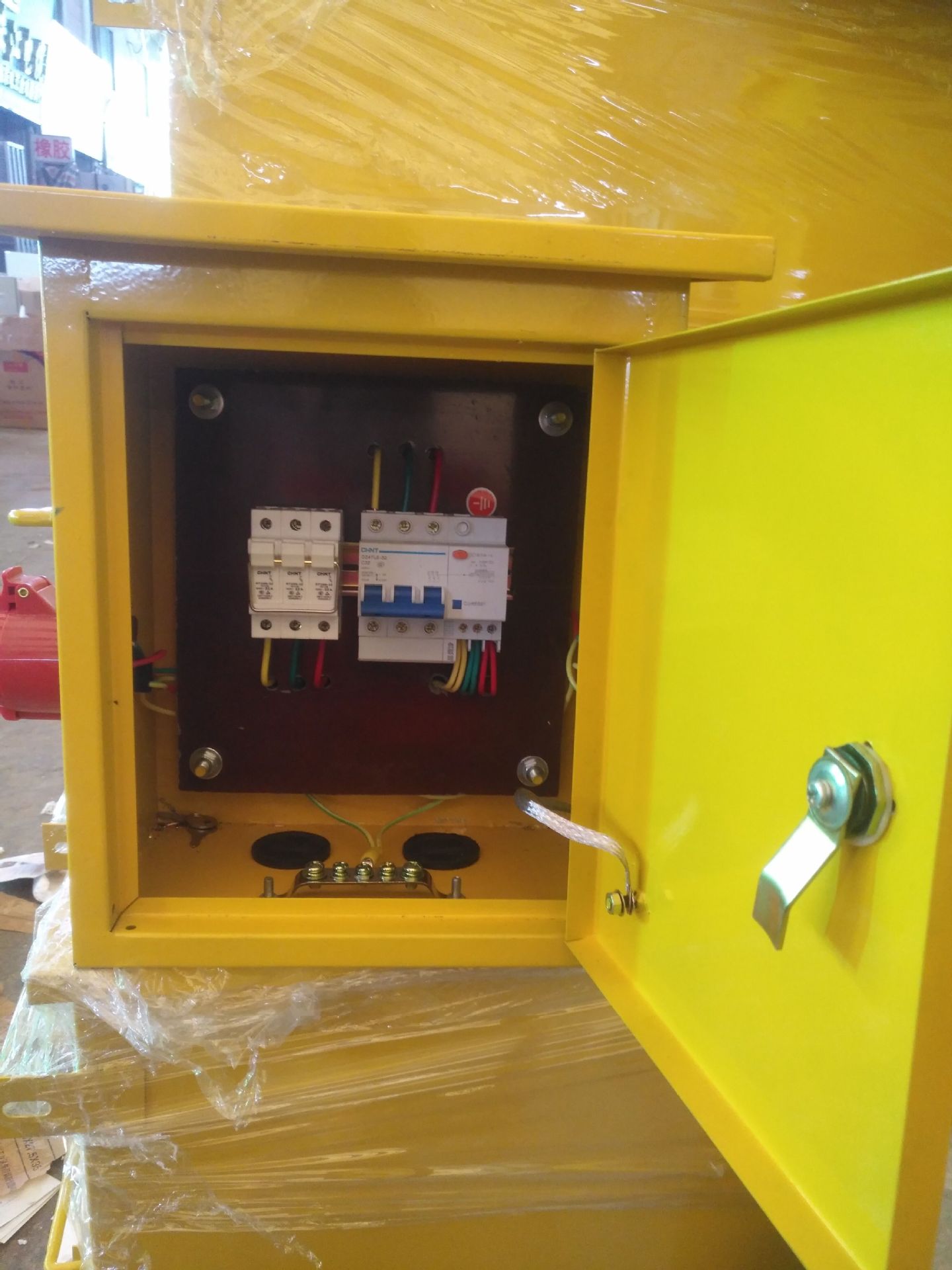 建筑工地临时配电箱 ggd配电柜 三级配电箱防水防爆可定制