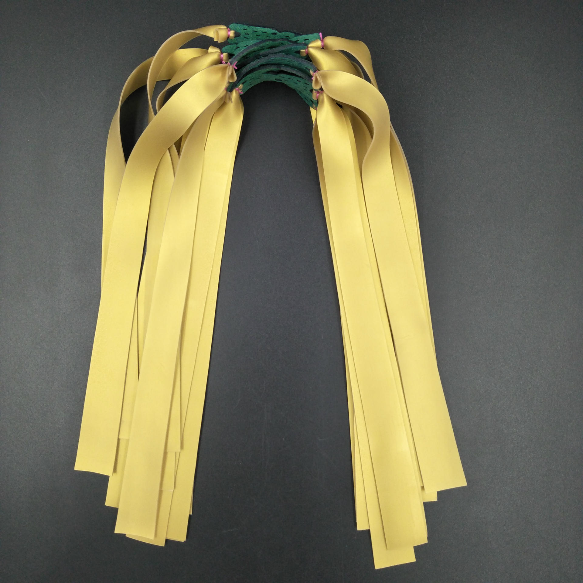 弹弓皮筋金色扁皮筋组0.75mm弹弓宽皮筋组