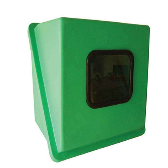 玻璃钢仪表保护箱 保温箱 隔热斜开门带视窗变送器仪表箱