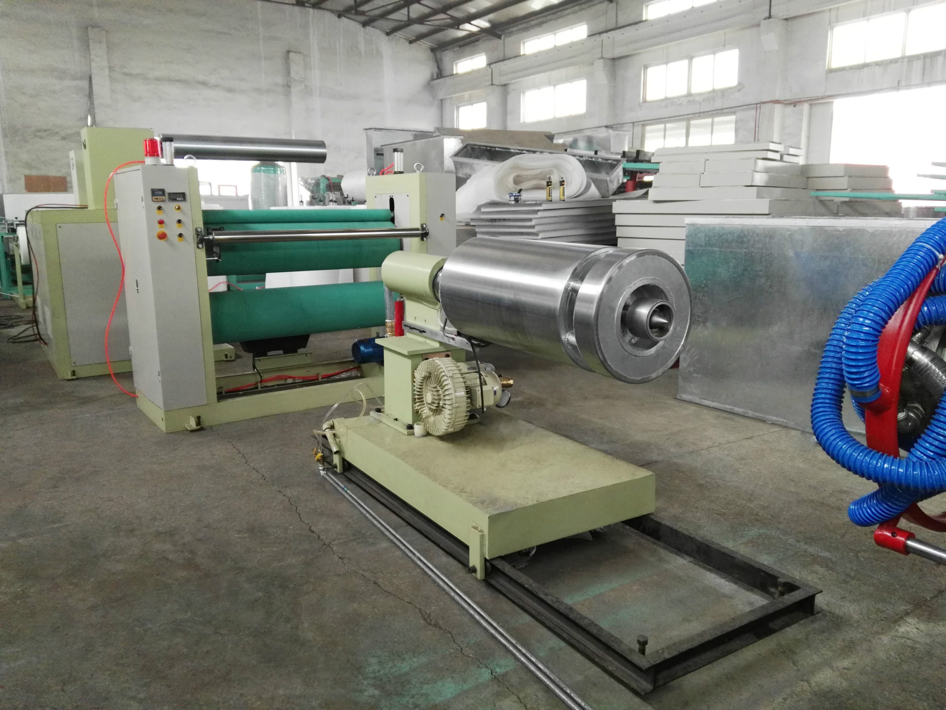 ps发泡片材生产线挤出机 kt板保温箱片材设备龙口双吉