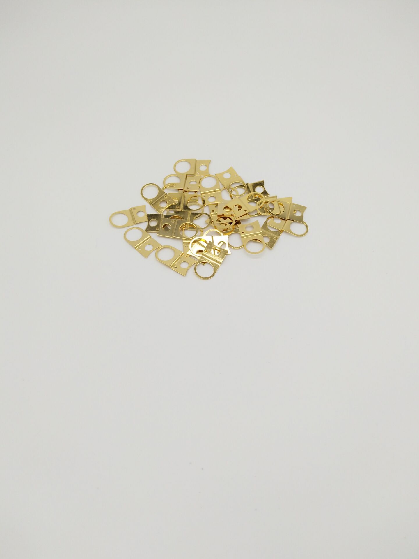 不锈钢五金电子产品电镀金 表面处理电子烟充电器弹片电镀加工