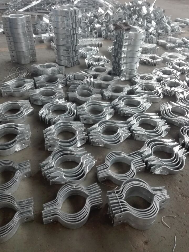 m内蒙呼和浩特厂家 光缆金具 热镀锌抱箍 光缆热镀锌卡箍