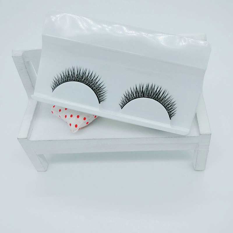 Huiyuan False Eyelashes A110 Upgraded F5 Encryption Short Cross Natural Realistic Life Makeup 15 Pairs/Box