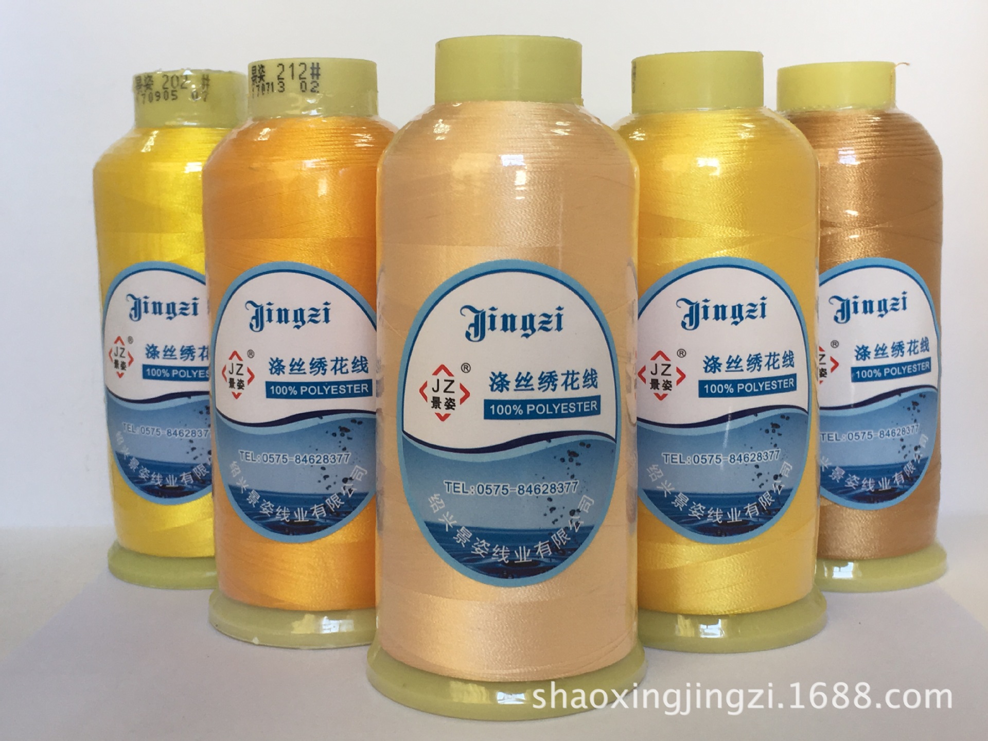 绣花线 涤纶线 涤丝 电脑绣花线 涤沦绣花线108d/2涤纶绣花线