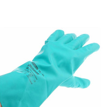 金佰利G80加长款丁腈防化手套 洗碗家务清洁耐酸碱 腐蚀防滑耐磨