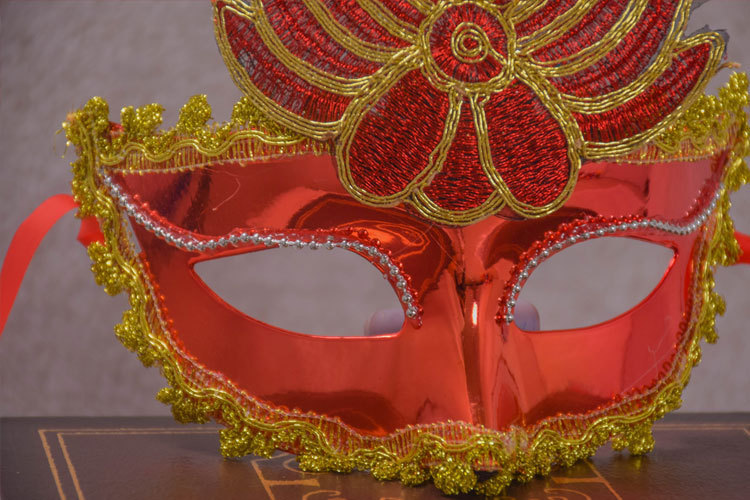 发光火焰面具 酒吧化妆舞会面具 万圣节面具 儿童玩具节日表演面