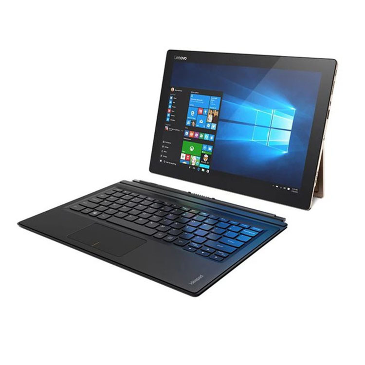 联想miix4 710 12寸pc二合一笔记本办公电脑移动平板 黑色/金色