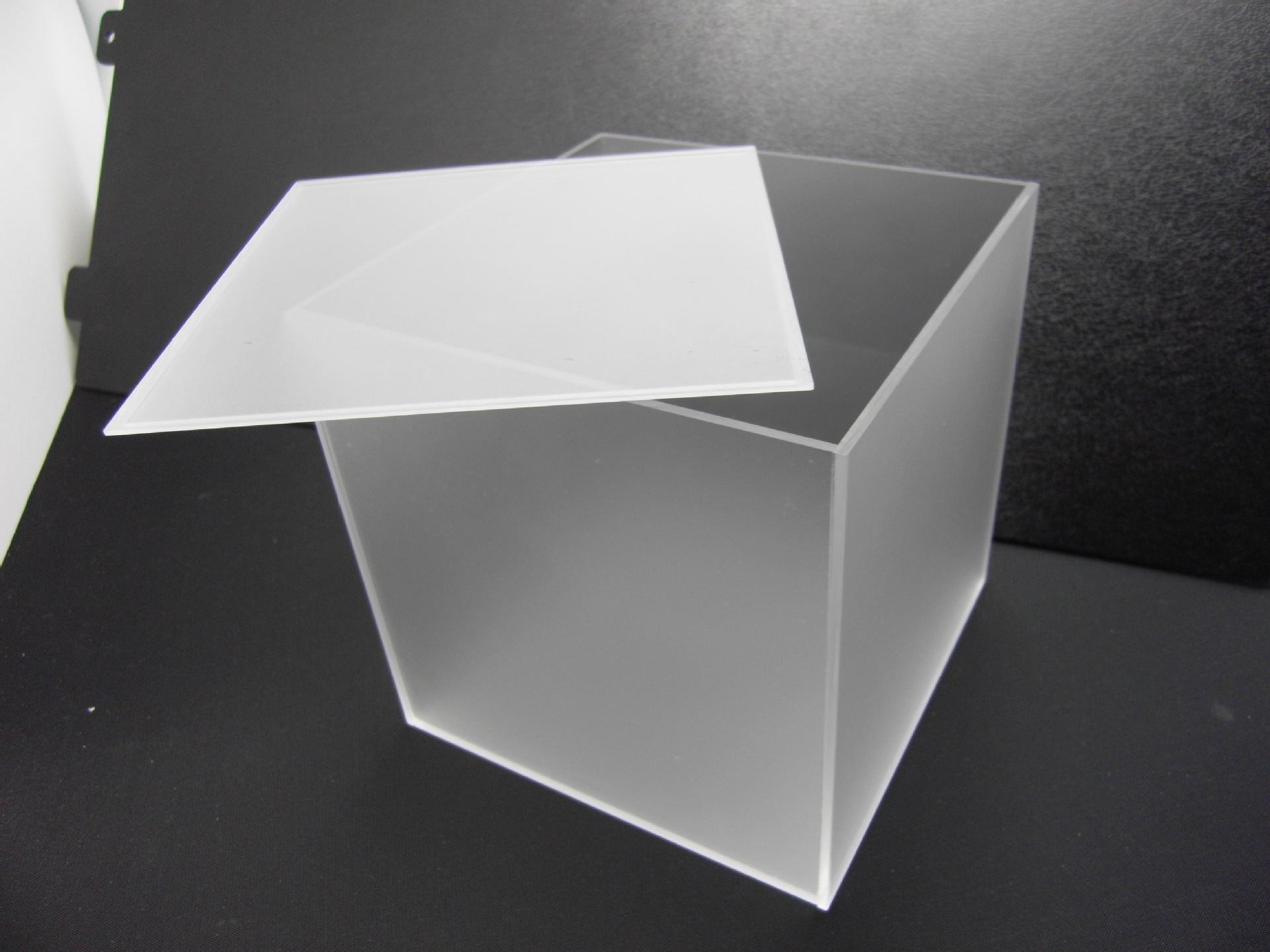 1件起定做深圳厂家亚克力盒子透明四方盒子非注塑有机玻璃塑料盒