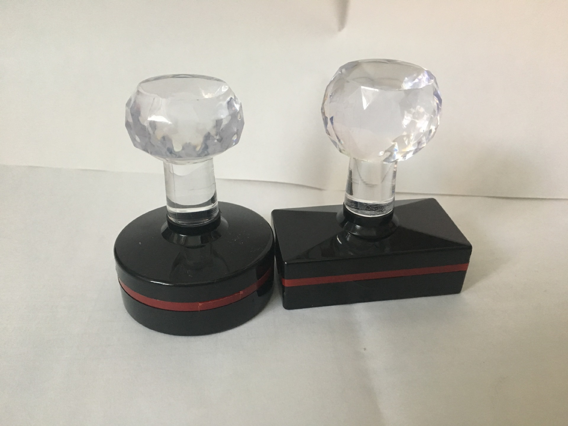 正宗hb光敏印章壳单壳,7mm厚深壳,印章材料批发