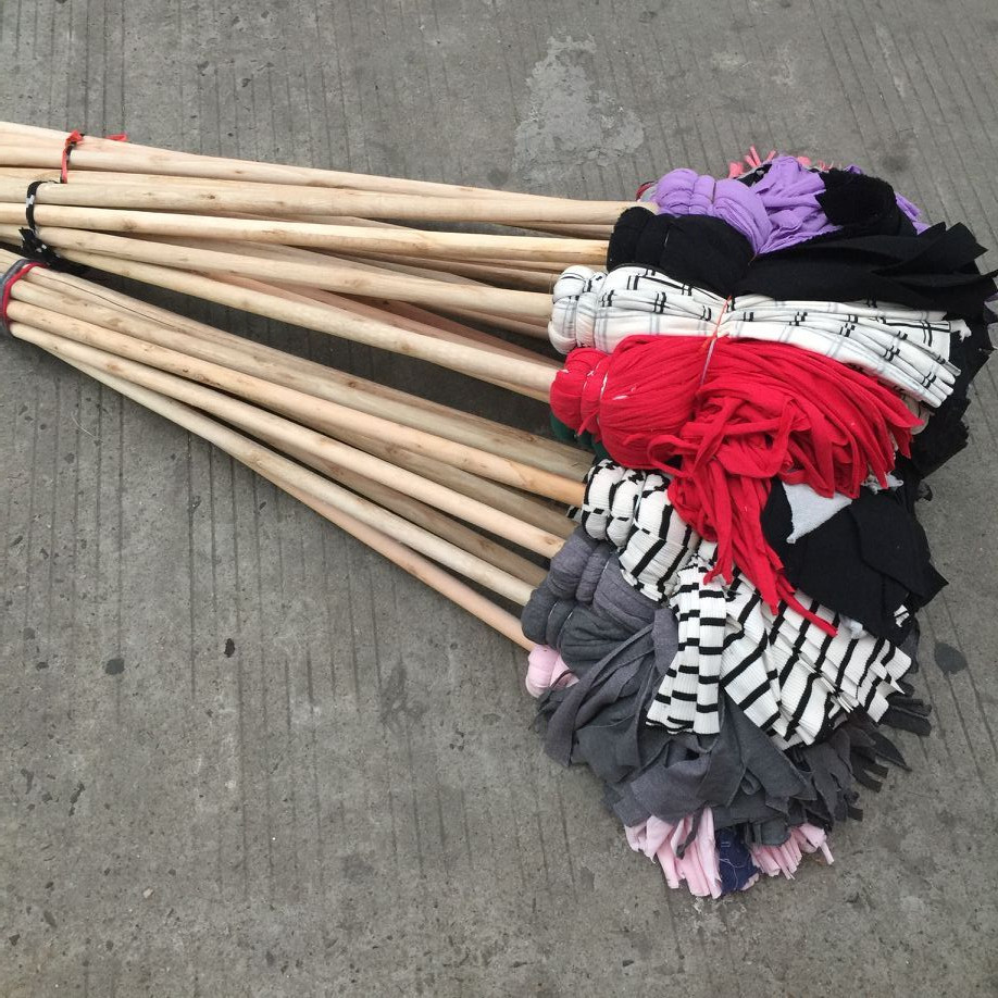 劳保拖把 棉布拖把家用水拖把 圆头拖把 老式加大棉地拖 线拖把