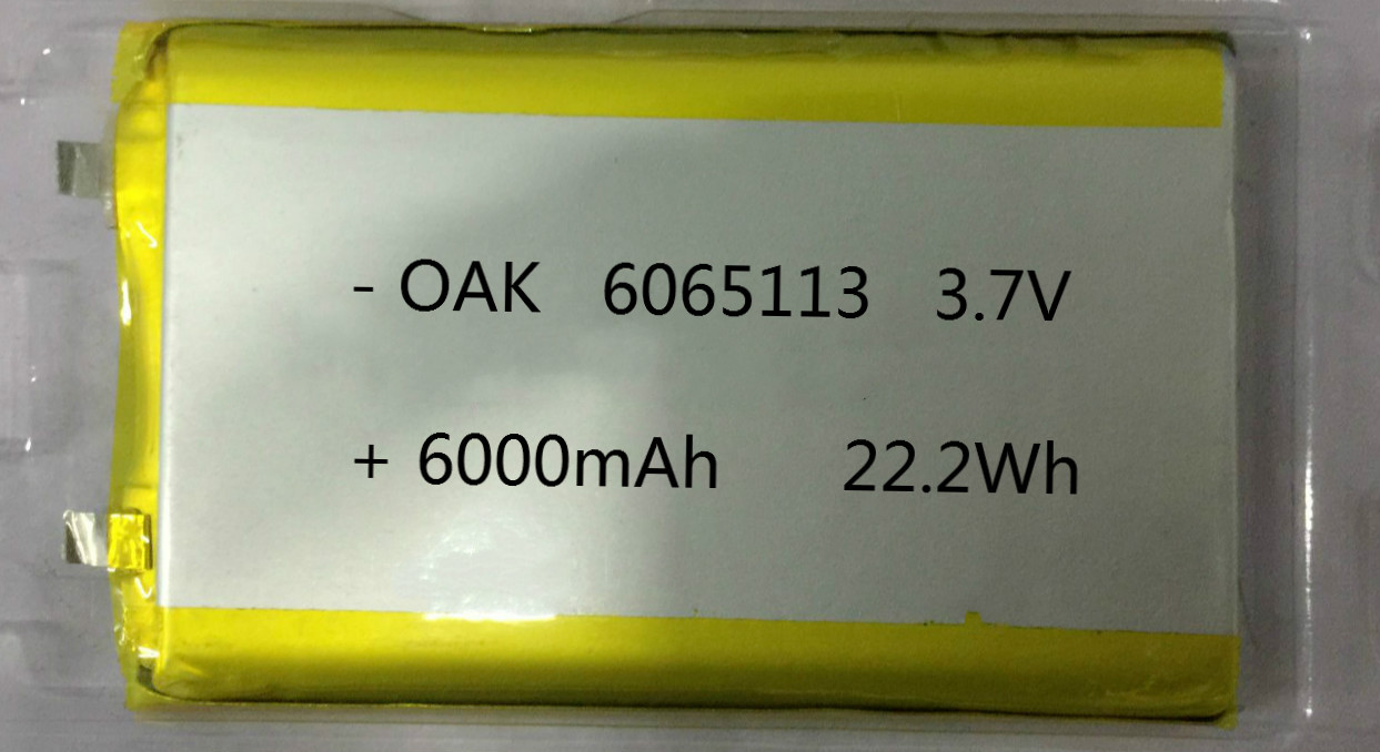聚合电池全新6065113容量6000毫安全新a品质保一年足容量