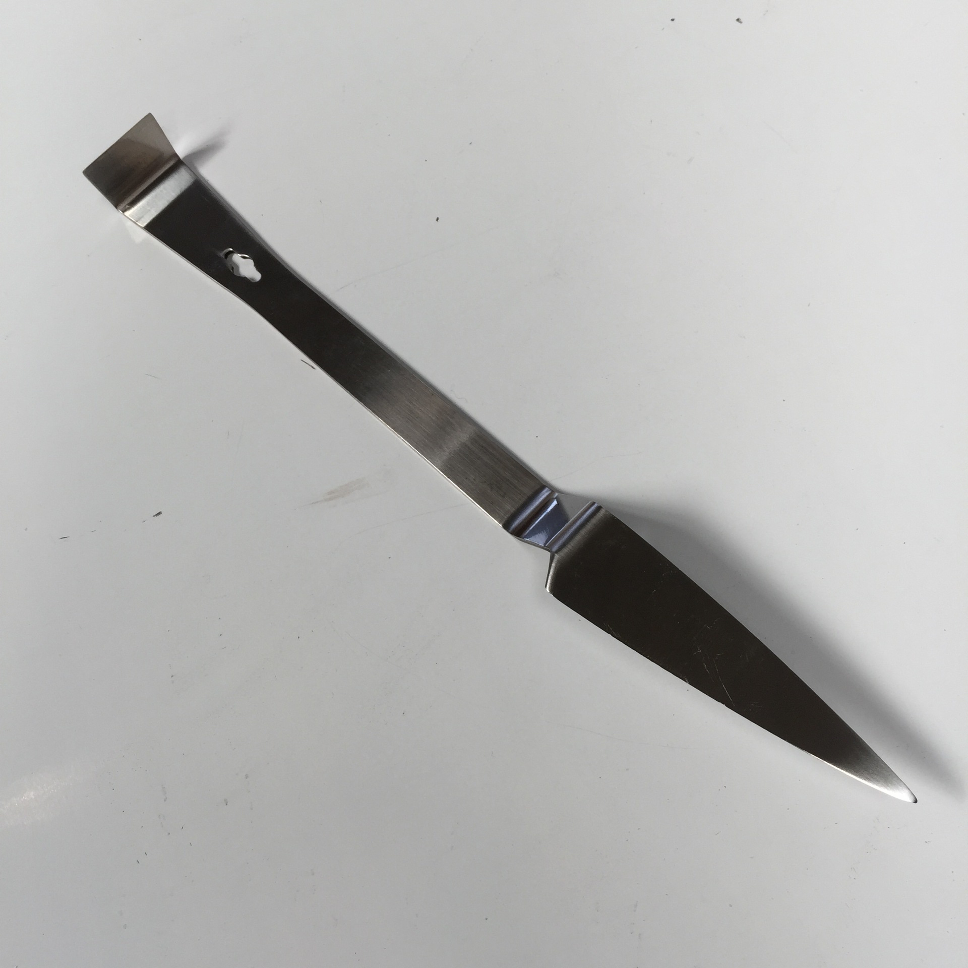 不锈钢起刮刀,亮板三角刀,养蜂工具