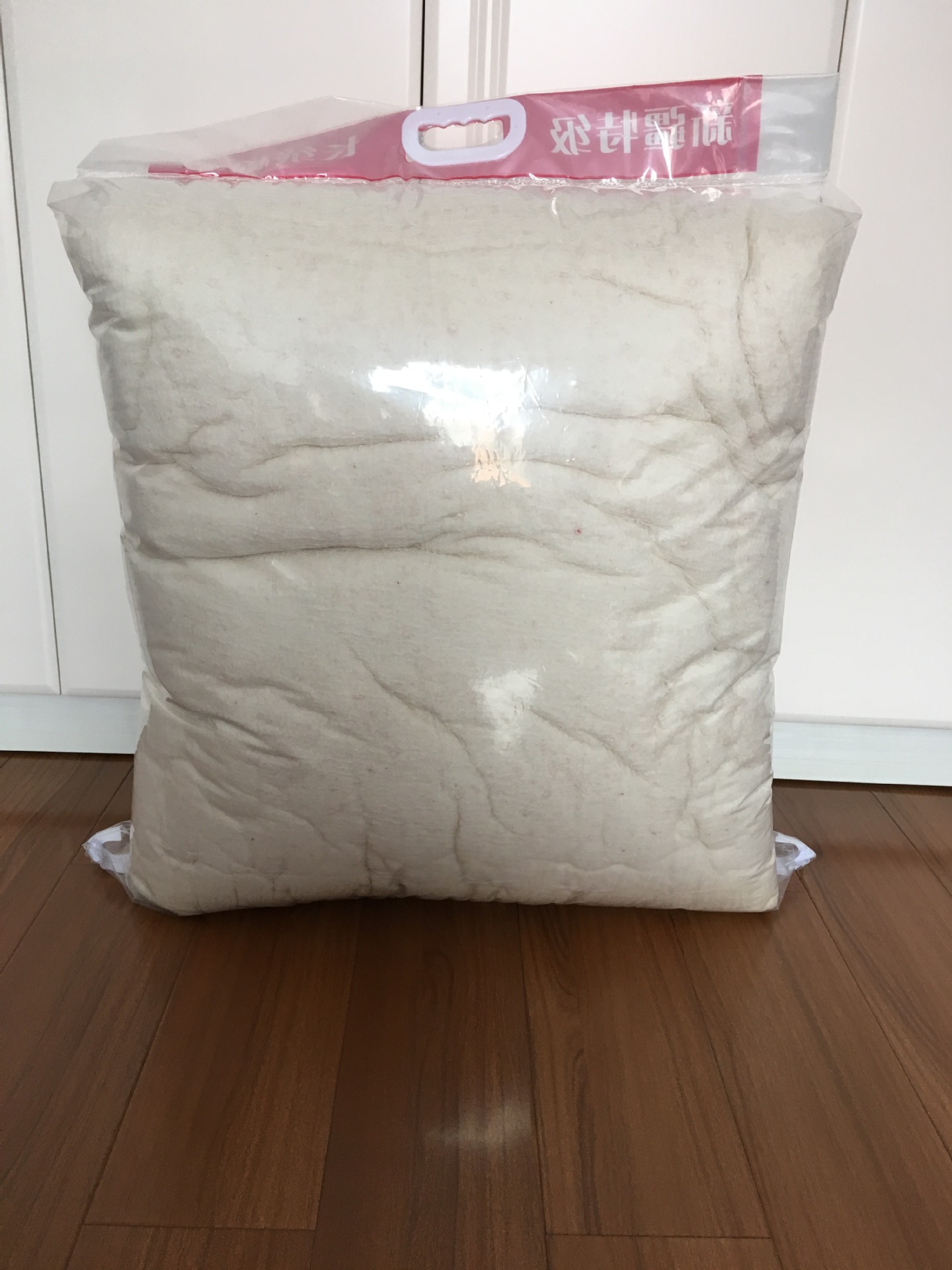 直销现货高档透明塑料棉被包装袋 加厚棉絮防尘收纳袋 手提棉被袋
