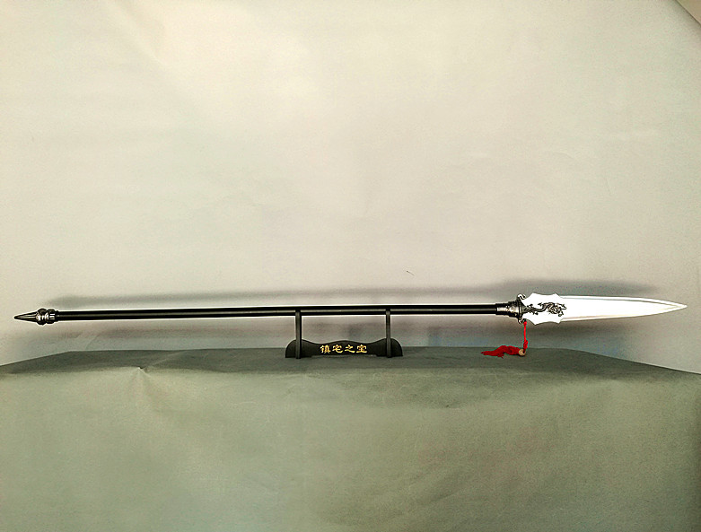 龙泉市刀剑 十八般兵器 火龙枪hk3090 影视特价 未开刃