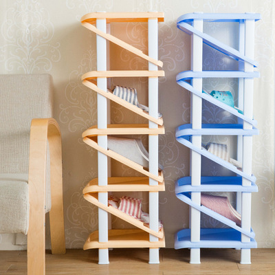 多层塑料鞋架立体组合多功能鞋子收纳架家用客厅鞋柜简易收纳鞋架