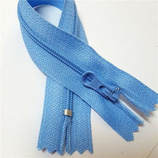 厂家直销门襟尼龙拉链 裤子门襟拉链 现货销售黑色20cm长闭尾拉链