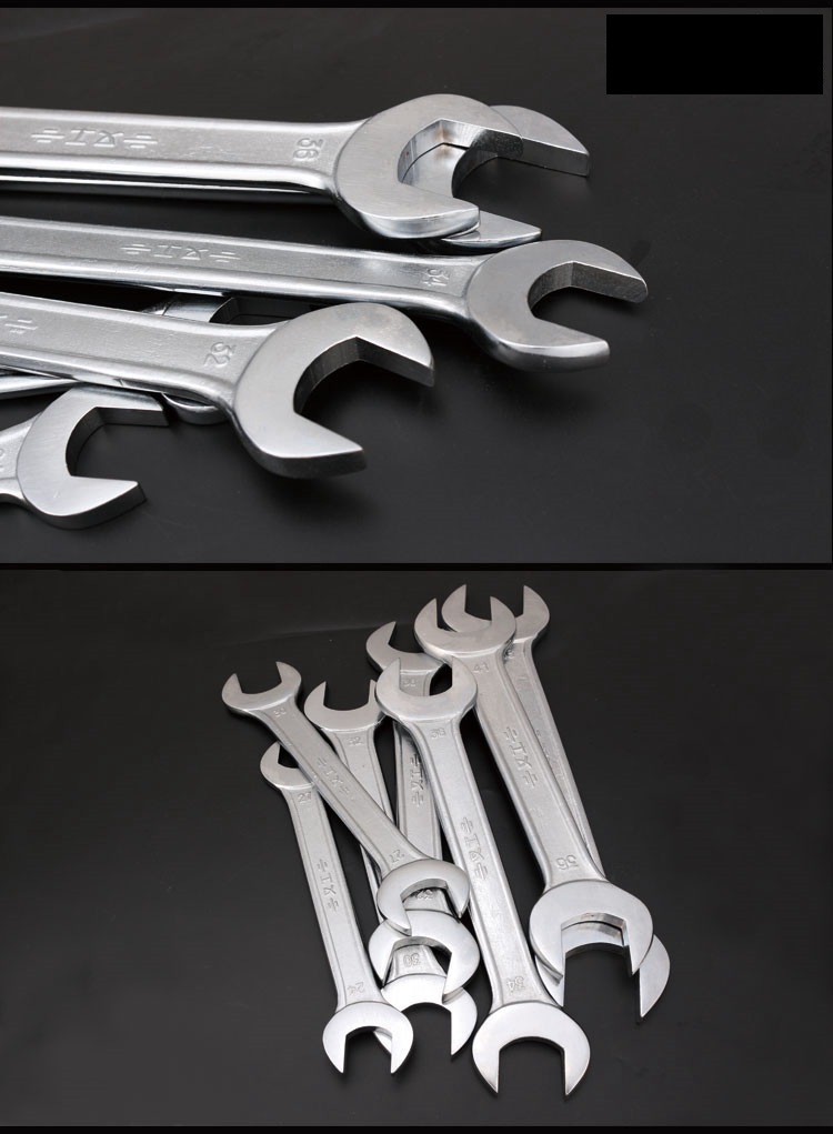 汽车修理工具_又亚光呆板子叉口扳手汽车修理工具两用扳手临沂五金批