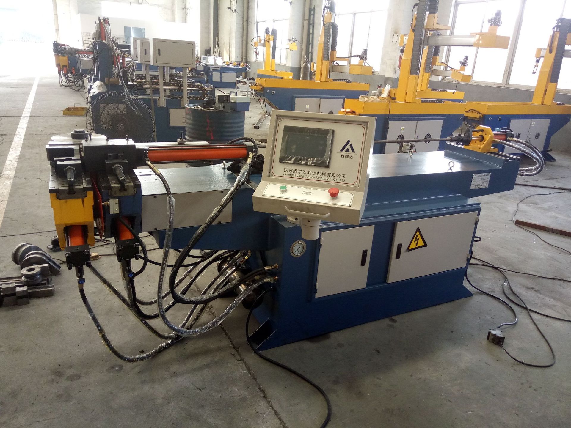 sb/dw50nc型 弯管机 单头液压弯管机 数控机械 冷弯机设备