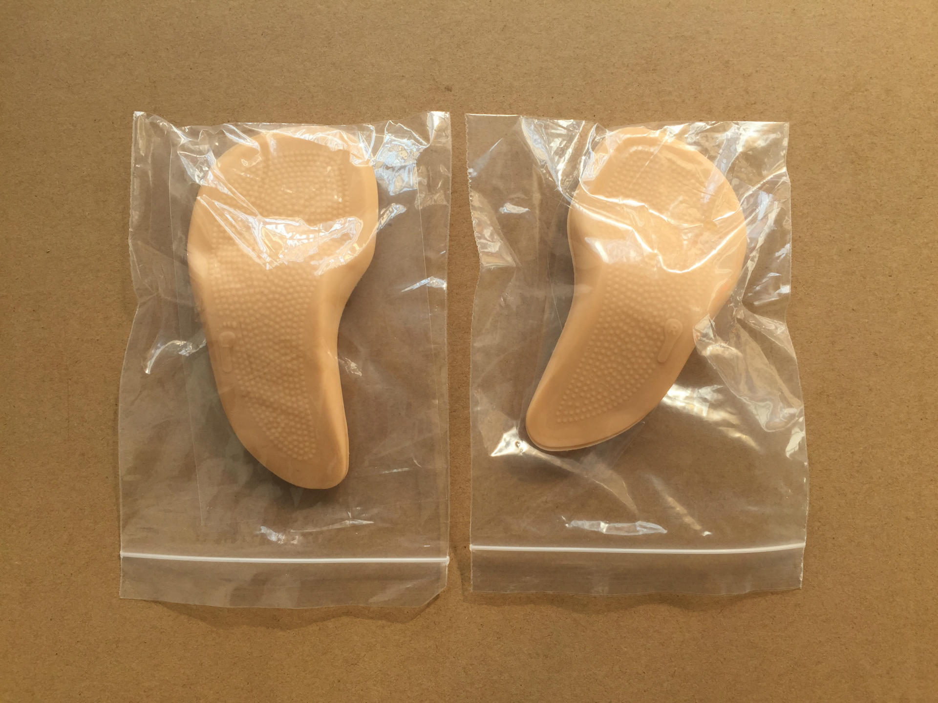 透明硅胶足弓垫 扁平足矫正鞋垫 医用硅胶鞋垫透明脚心垫