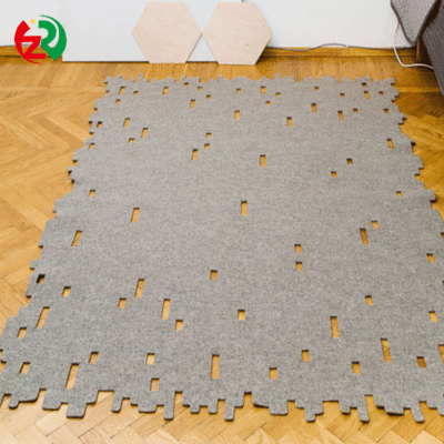 定制毛毡地垫 卧室厨房客厅榻榻米 柔软进门防滑地垫脚垫毛毡地毯