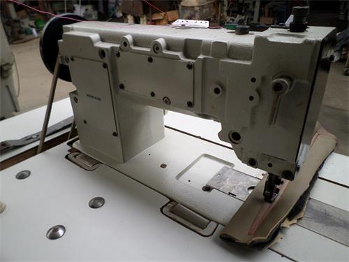 二手海凌牌20518b缝纫机大底梭中厚料平双针皮革帐篷牛津料包袋