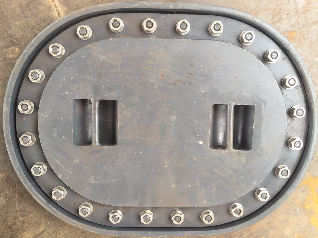 船用埋入式人孔盖cb/t19-2001船用人孔盖 船舶配件人孔盖 刀门盖