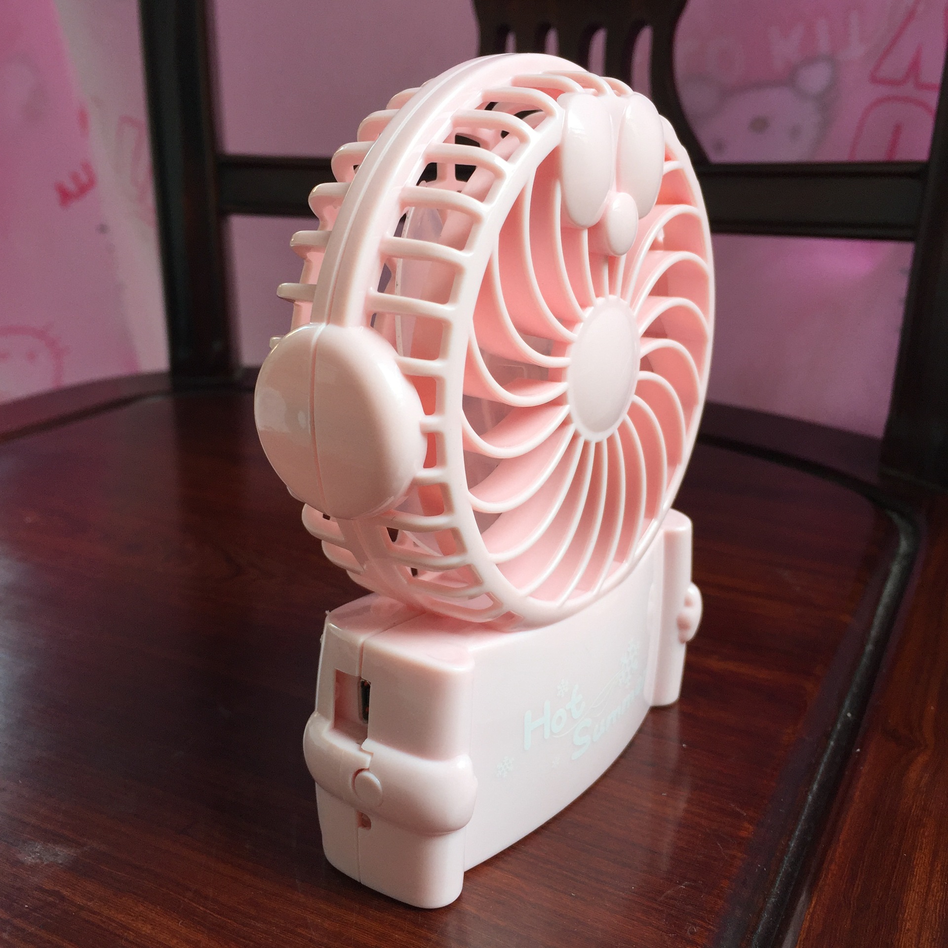 usb台式风扇迷你小电风扇便携电扇学生手持可充电 厂家直销