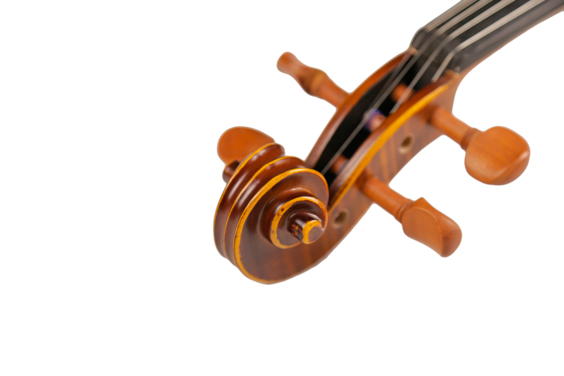 工艺花纹小提琴 枣木配件 乌木指板 初学者学生使用