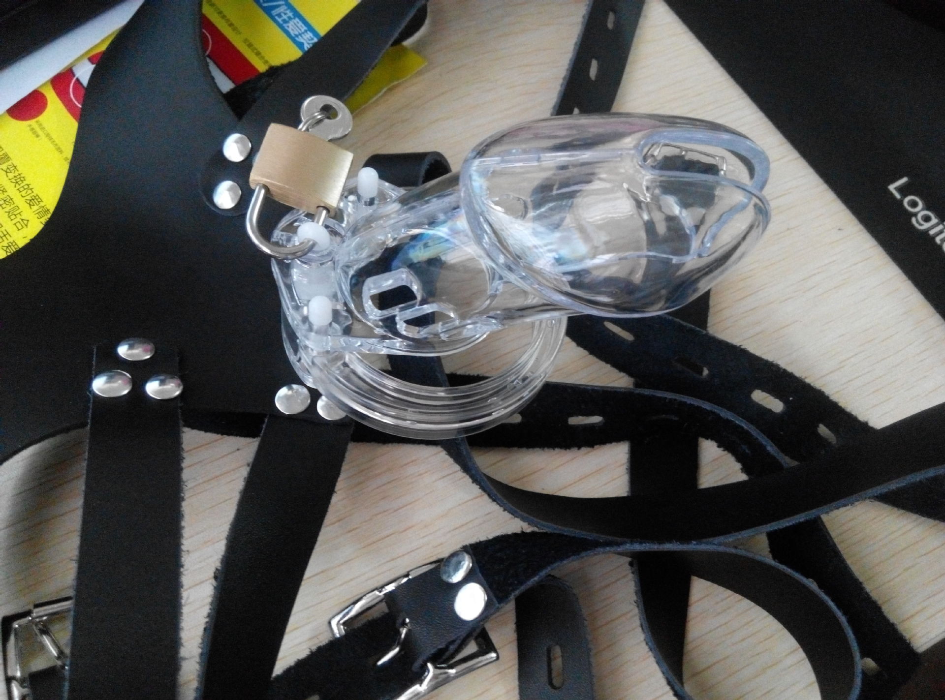 成人情趣用品穿戴贞洁器阴囊锁 另类鸟笼自慰器 男用防出轨性玩具