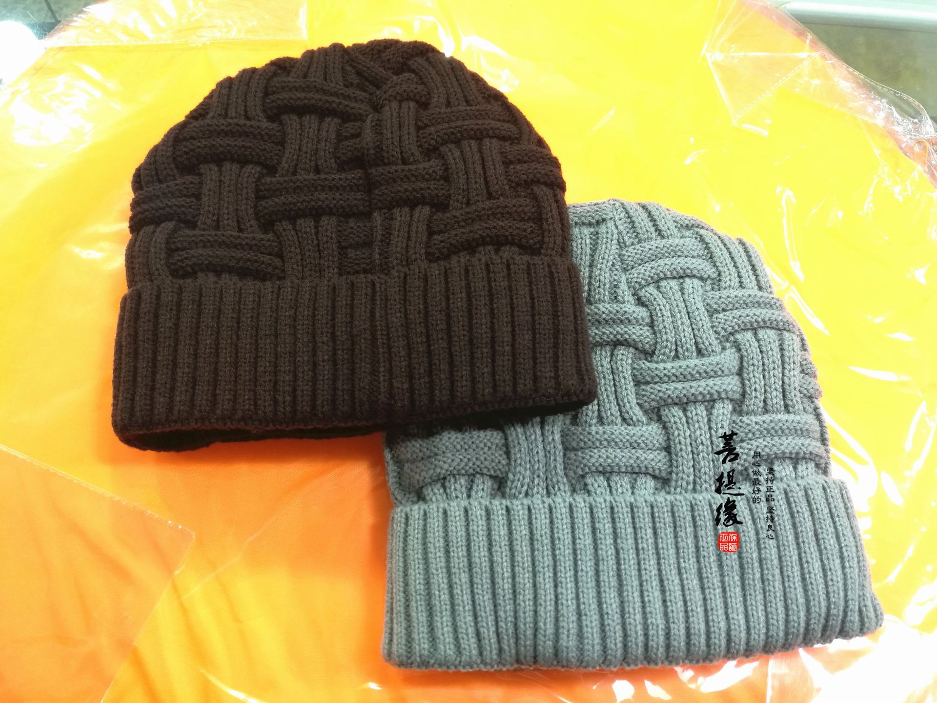 针织僧帽和尚帽 冬季 僧衣僧服长褂 短褂 棉袄针织加绒加棉尼姑帽