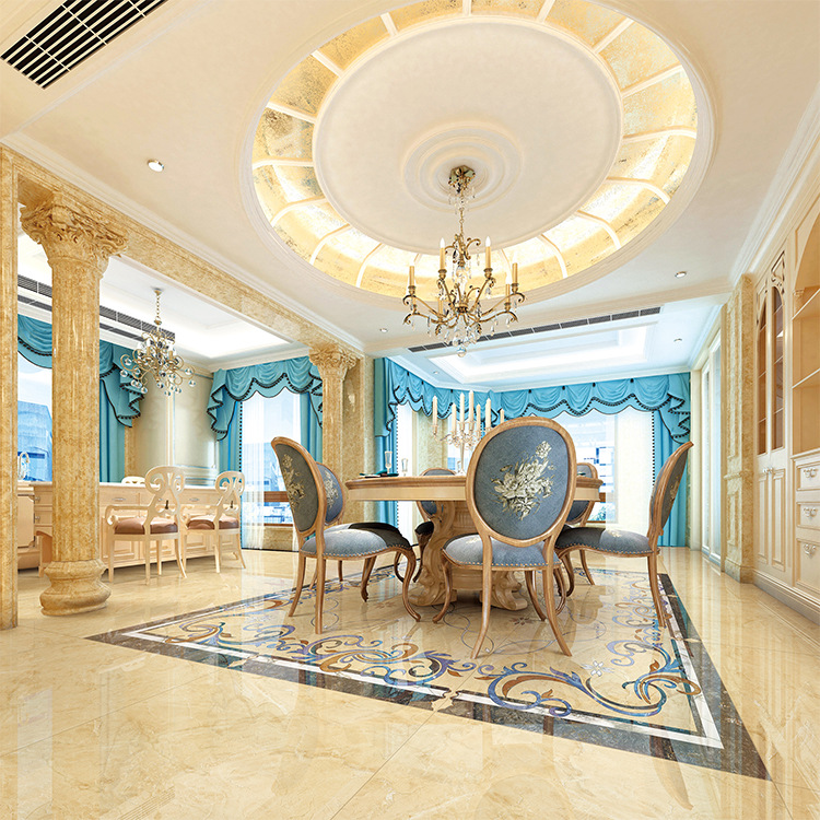 拼花瓷砖客厅走廊过道入户玄关800x800酒店大堂别墅地板砖art til