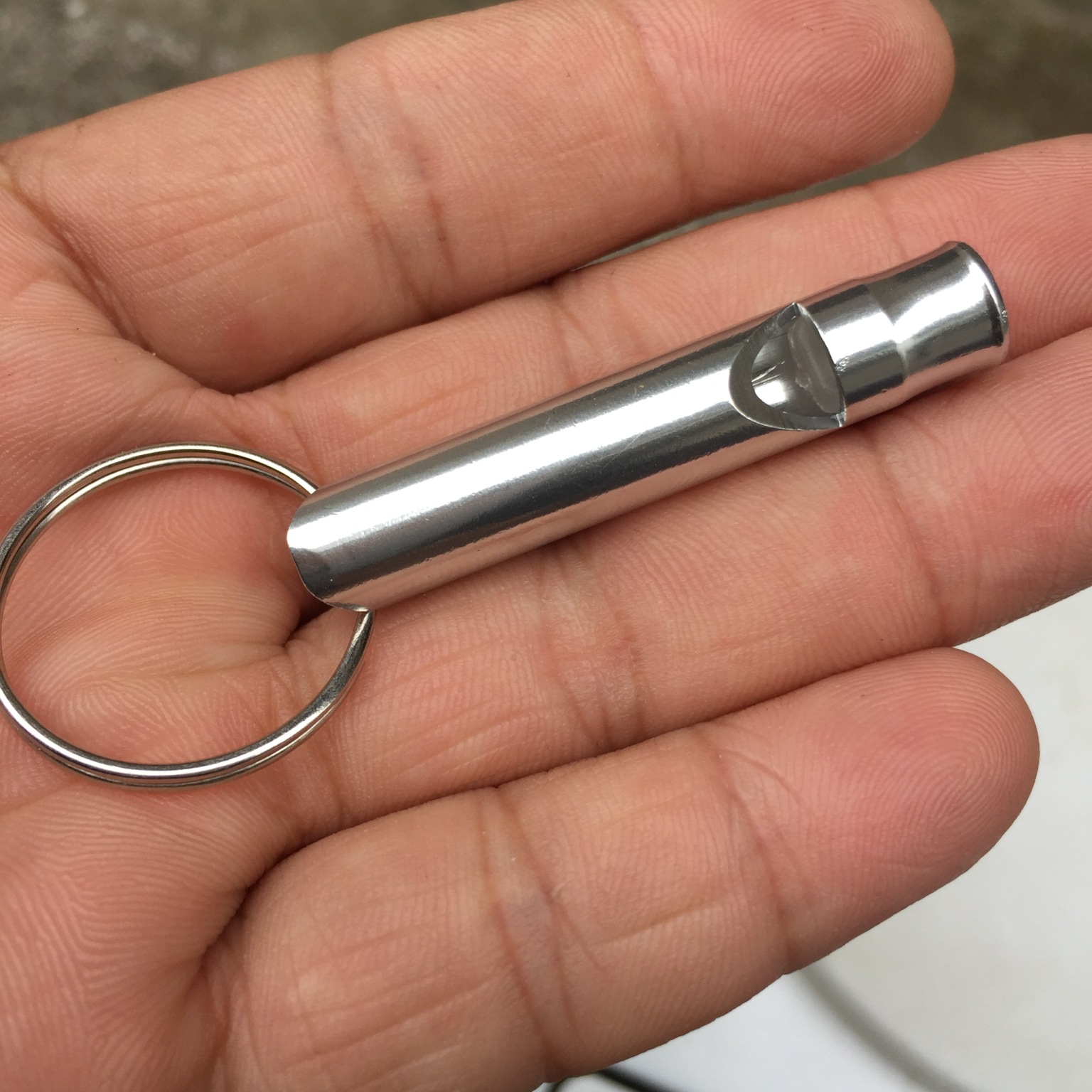 大口哨 正品铝合金大号口哨 救生哨 户外口哨 金属口哨,可logo