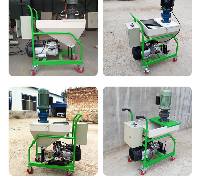腻子涂料喷涂机 全自动墙面拉毛机 真石漆防火涂料喷涂机