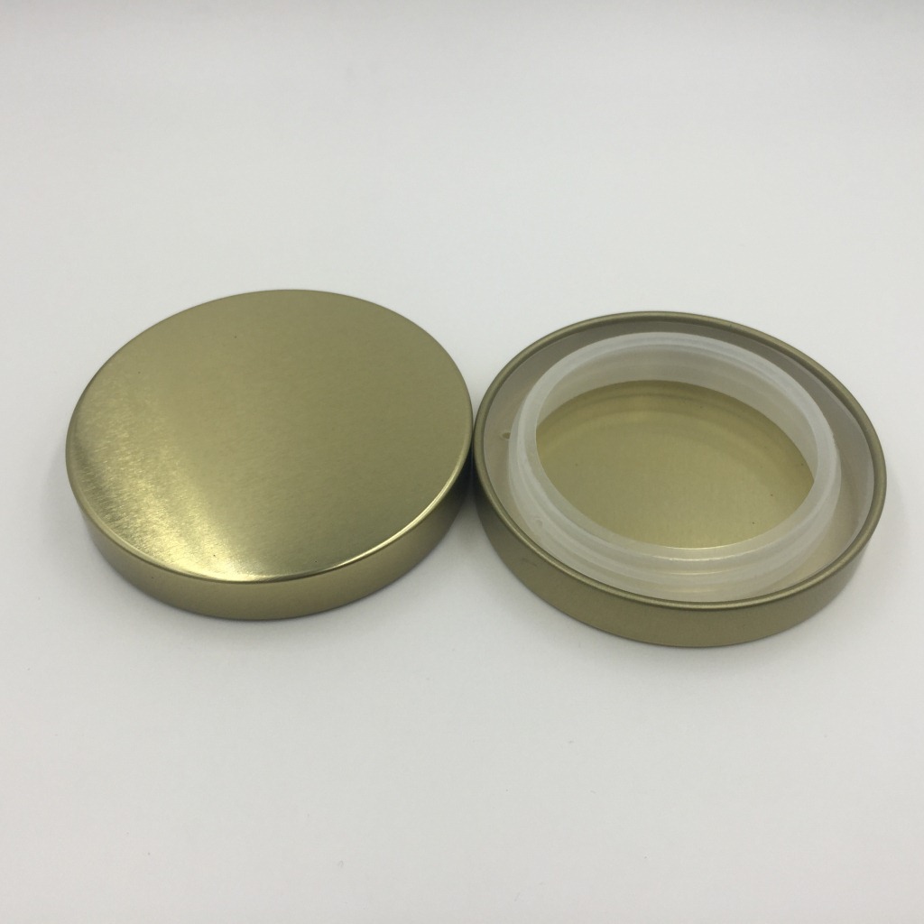 厂家生产圆形内翻边马口铁盖 可定制logo