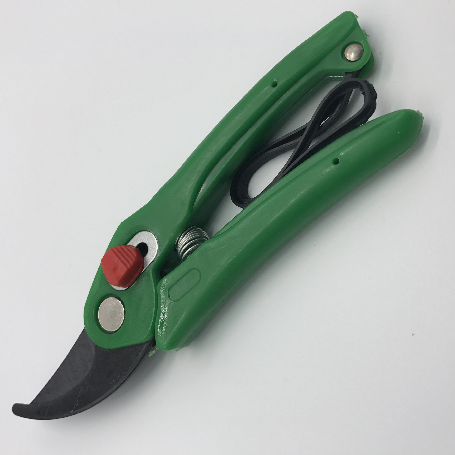 705摘果剪橡胶套柄花枝剪园林剪树枝剪果枝剪修枝剪插卡