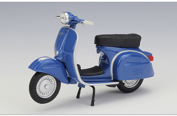 威利welly1:18 vespa 946踏板摩托车合金仿真模型