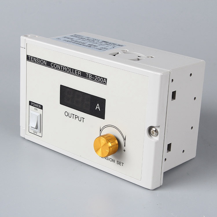 张力控制器24v磁粉离合磁粉制动器手动张力气胀轴磁粉调节器电机