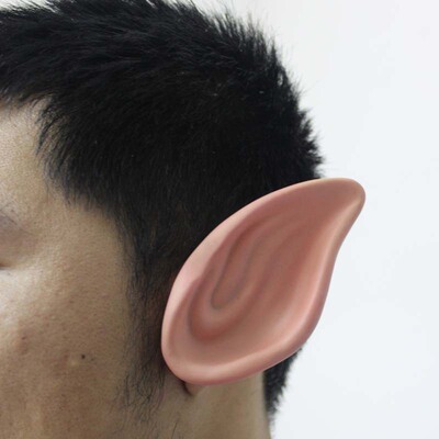 爱新奇万圣节愚人节搞笑恶搞整人玩具表演道具仿真妖怪妖精假耳朵