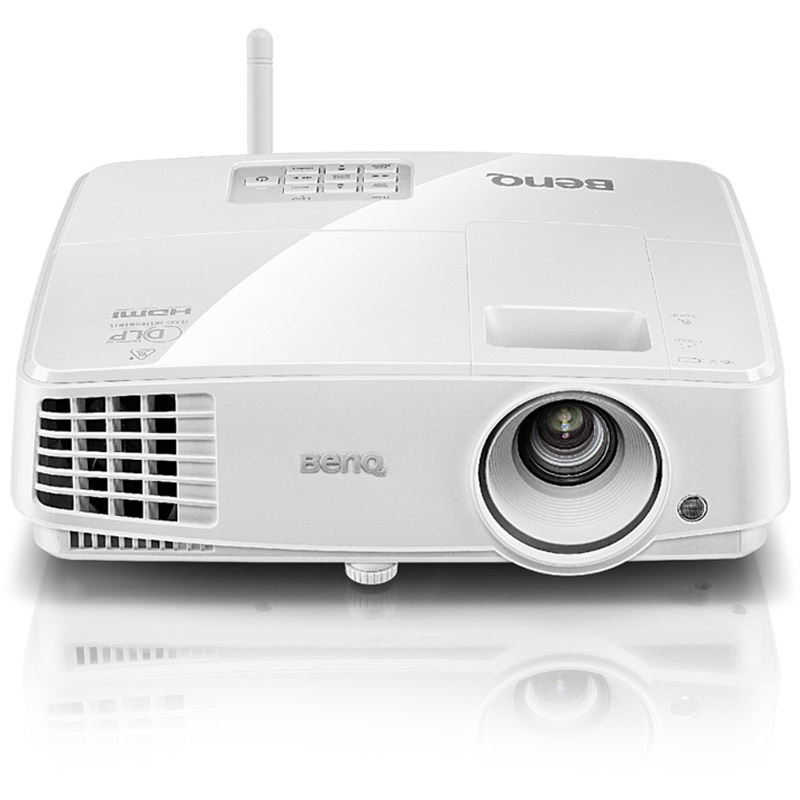 明基(benq)e560智能投影机 3300流明 wxga 无线wifi投影仪 u盘