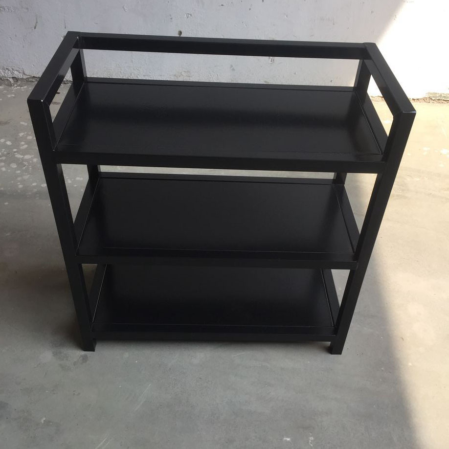 方管铝合金架子火锅烤肉菜架 家用厨房浴室阳台多功能架置三层架